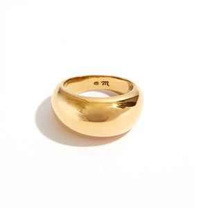 Madewell dome ring -Gold